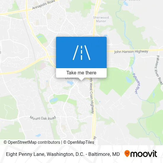 Eight Penny Lane map