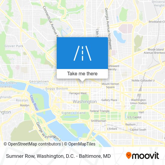 Sumner Row map