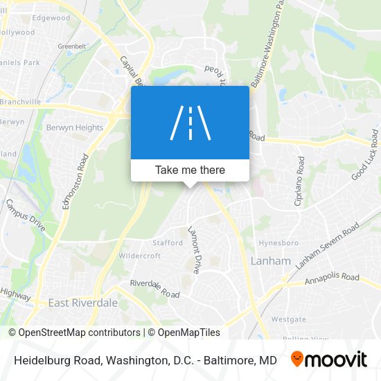 Heidelburg Road map