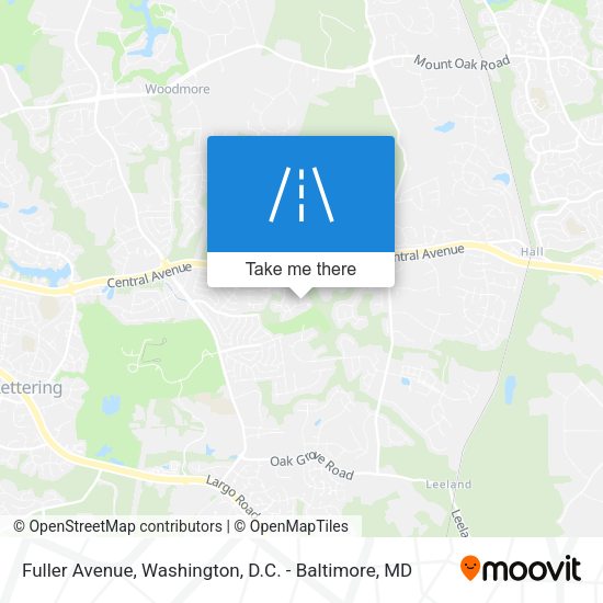 Fuller Avenue map