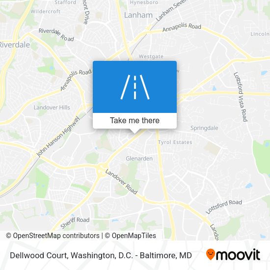 Dellwood Court map