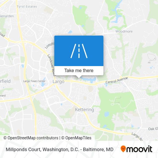 Millponds Court map