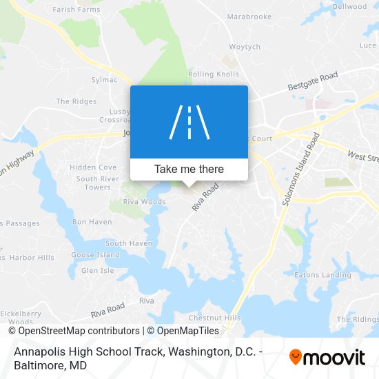 Annapolis High School Track map