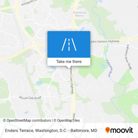 Enders Terrace map