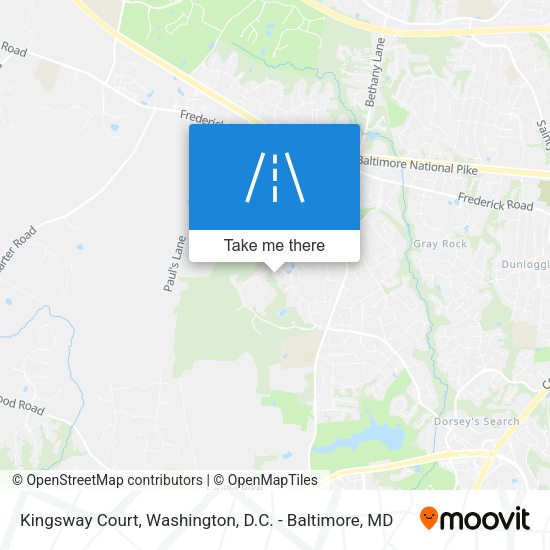 Kingsway Court map