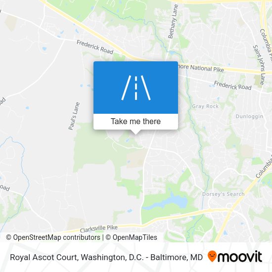 Royal Ascot Court map