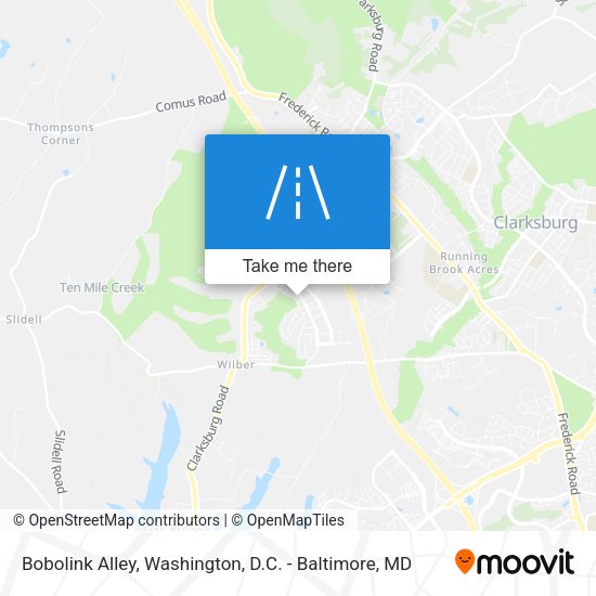 Mapa de Bobolink Alley