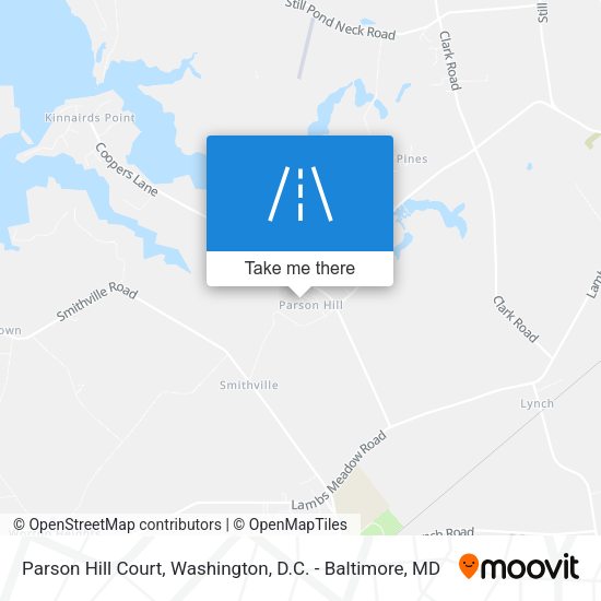 Mapa de Parson Hill Court