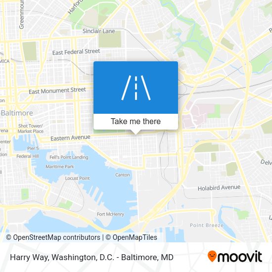 Mapa de Harry Way