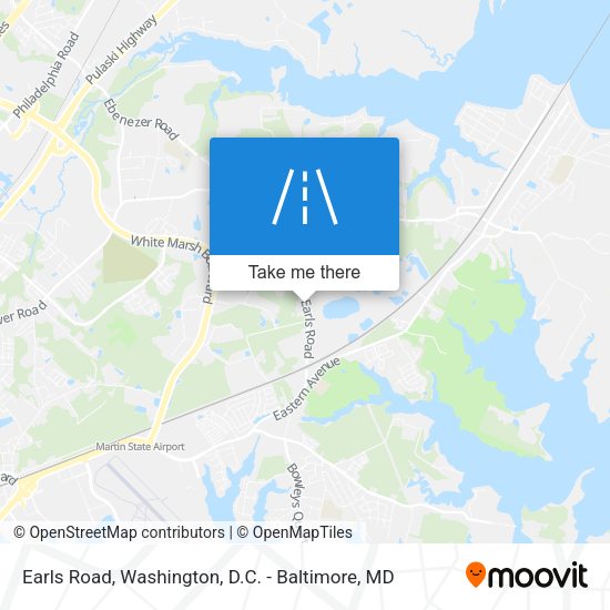 Earls Road map