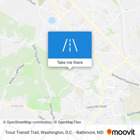 Trout Transit Trail map