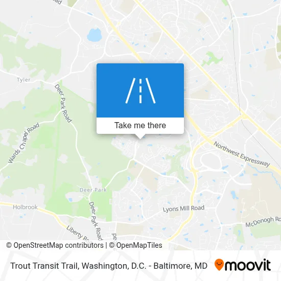 Trout Transit Trail map