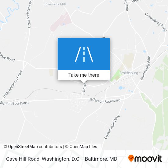 Mapa de Cave Hill Road