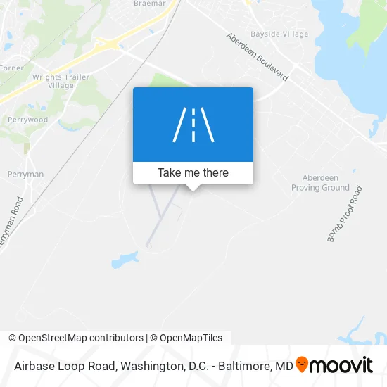 Airbase Loop Road map