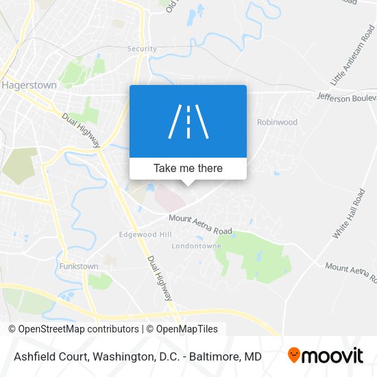 Ashfield Court map