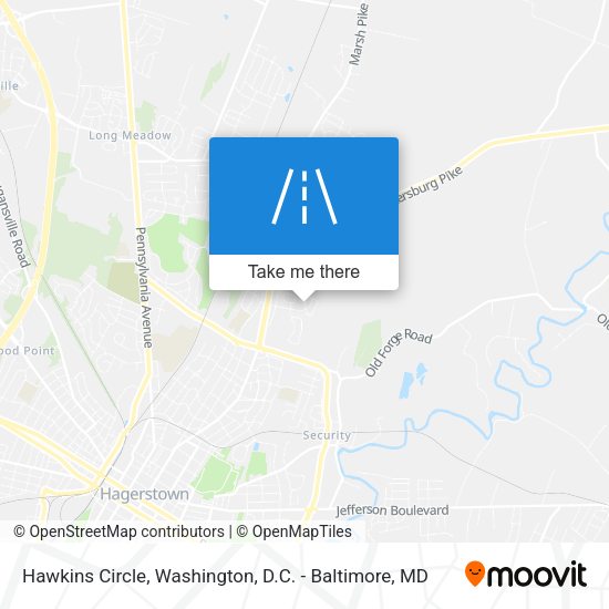 Hawkins Circle map