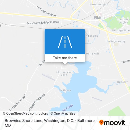 Brownies Shore Lane map