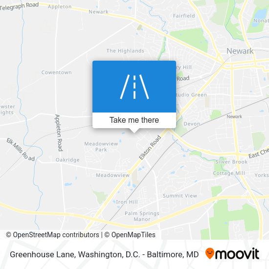 Greenhouse Lane map