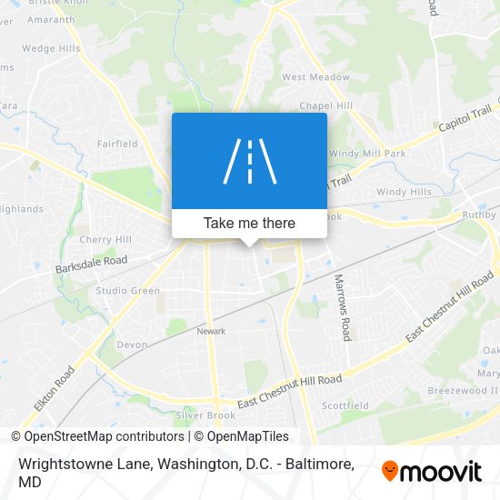 Wrightstowne Lane map