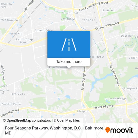 Four Seasons Parkway map