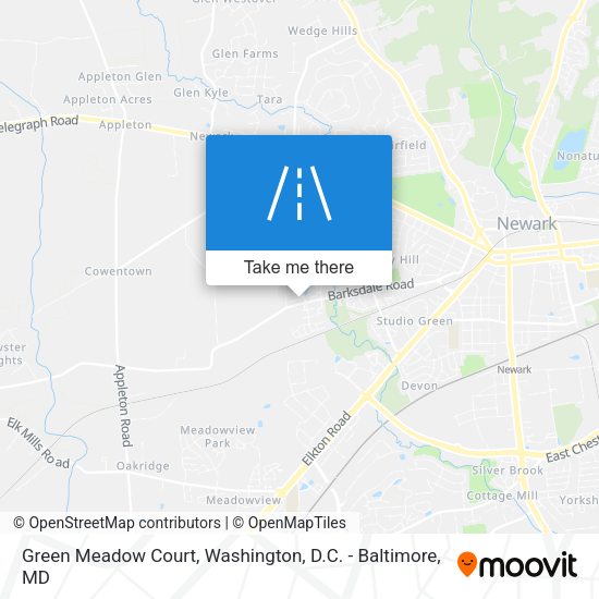 Mapa de Green Meadow Court