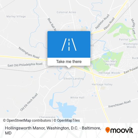 Mapa de Hollingsworth Manor