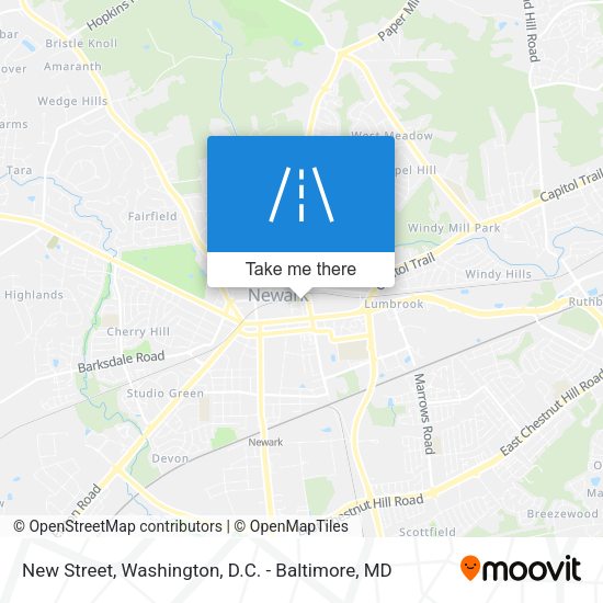 New Street map