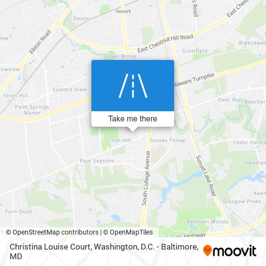 Mapa de Christina Louise Court