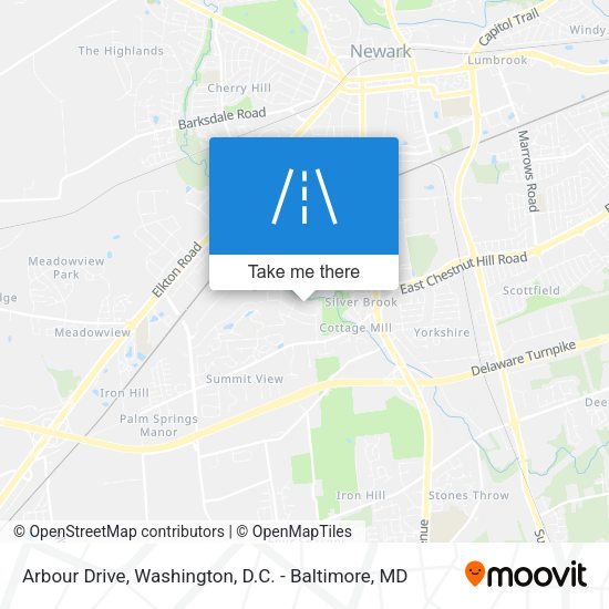 Arbour Drive map
