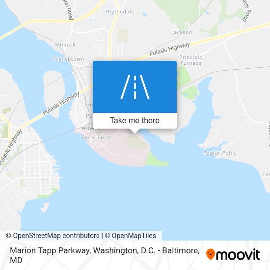 Mapa de Marion Tapp Parkway