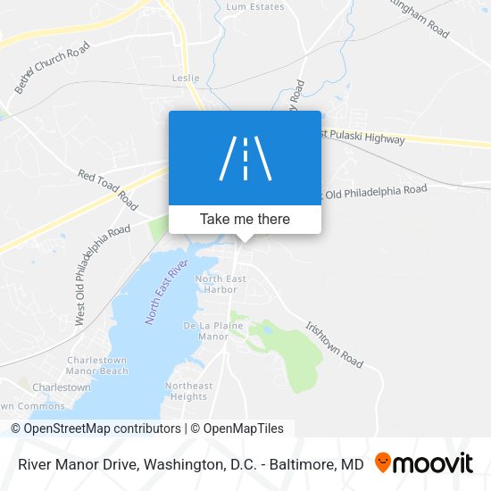 River Manor Drive map
