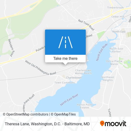 Theresa Lane map
