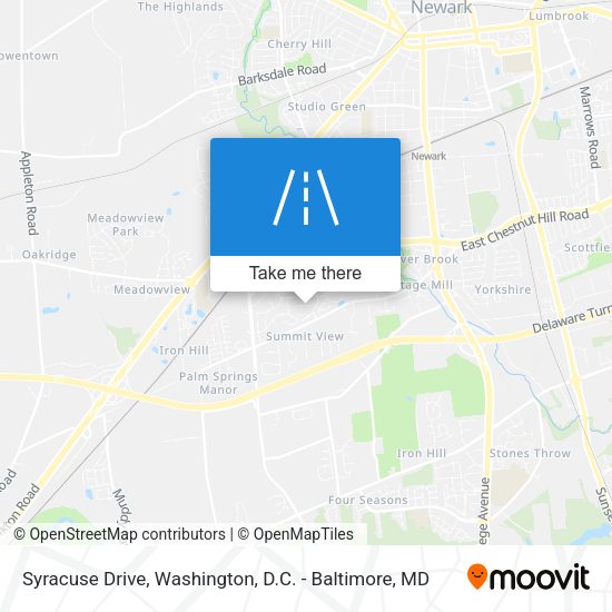 Syracuse Drive map
