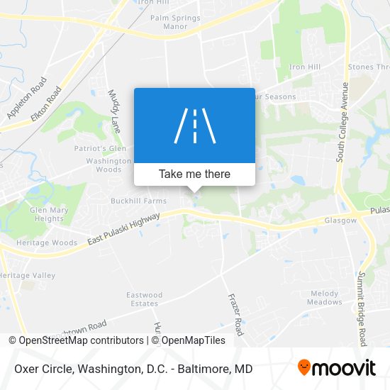 Oxer Circle map