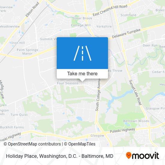 Holiday Place map