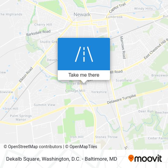 Mapa de Dekalb Square