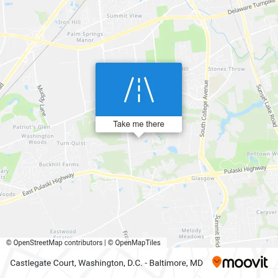 Castlegate Court map