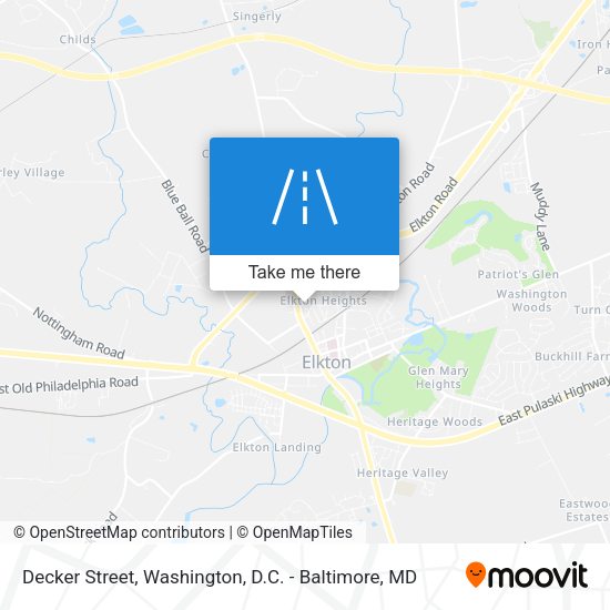 Decker Street map