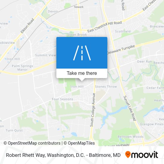Robert Rhett Way map