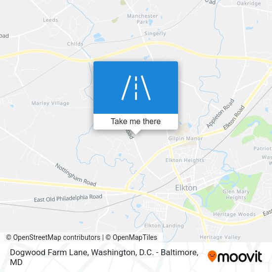 Mapa de Dogwood Farm Lane