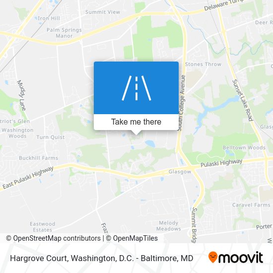 Hargrove Court map