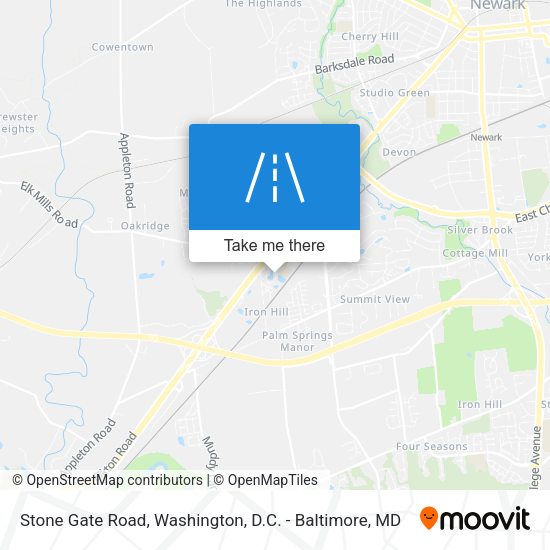 Mapa de Stone Gate Road