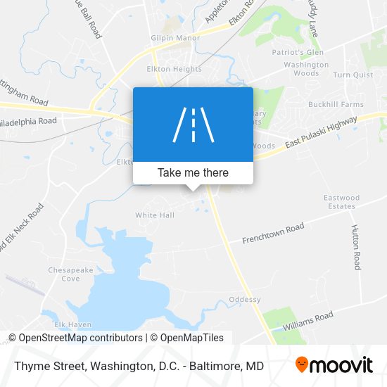Mapa de Thyme Street
