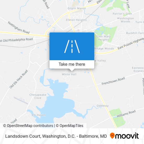 Landsdown Court map