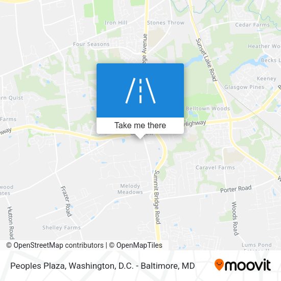 Peoples Plaza map