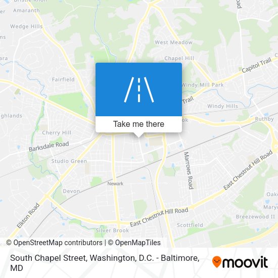 Mapa de South Chapel Street
