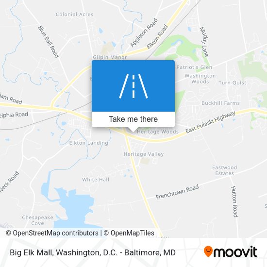 Mapa de Big Elk Mall
