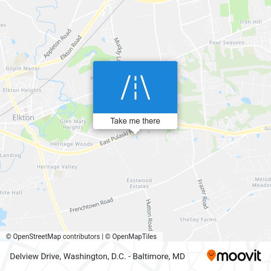 Delview Drive map