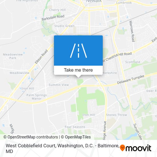 West Cobblefield Court map