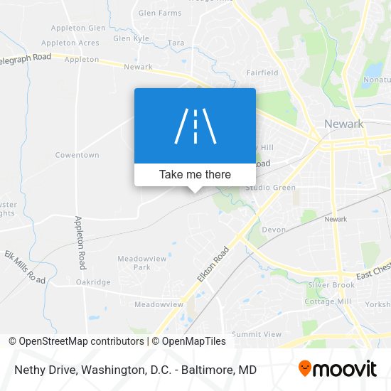 Nethy Drive map